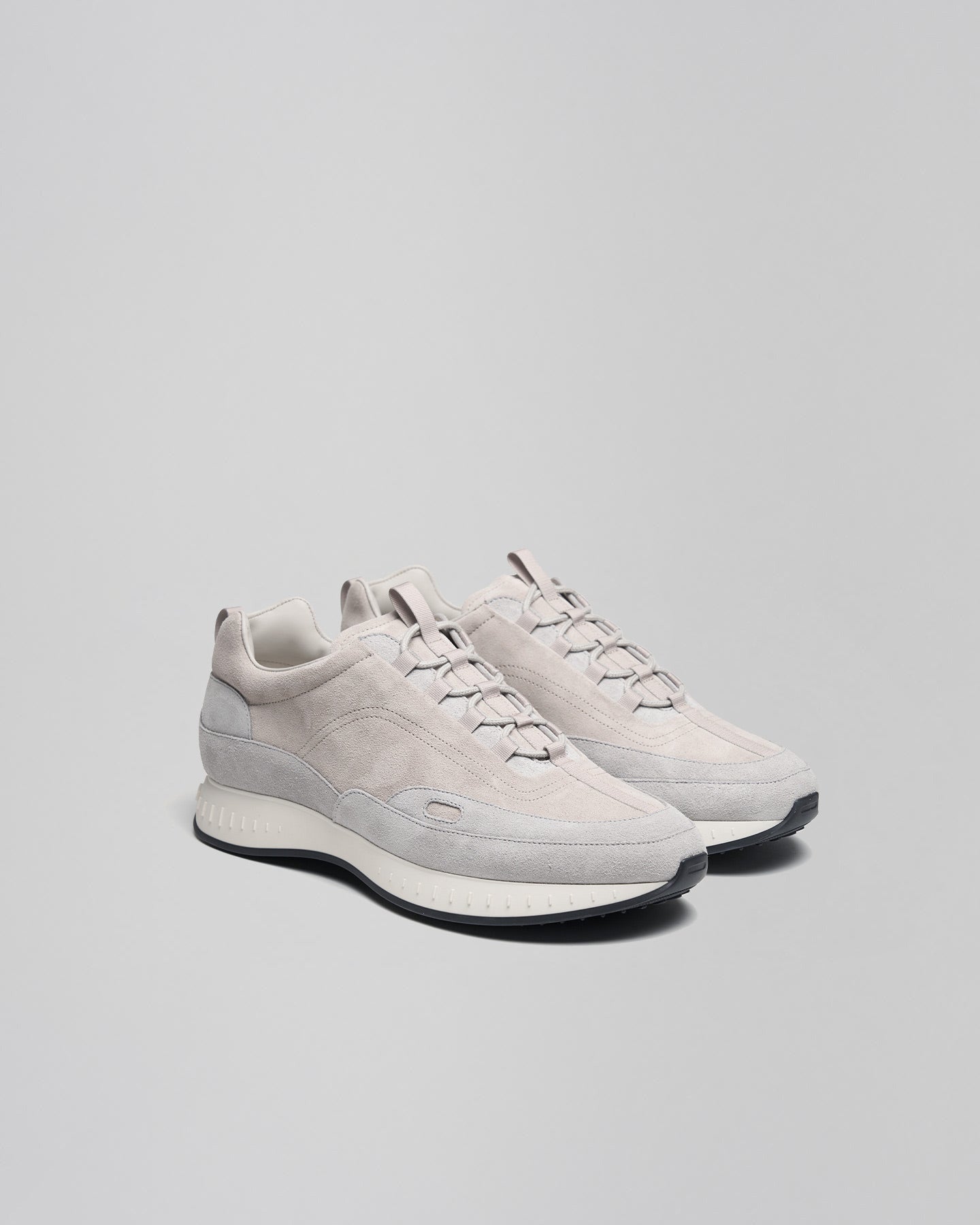 John Lobb Laced Stream in Sand & Mist Suede – The Hand