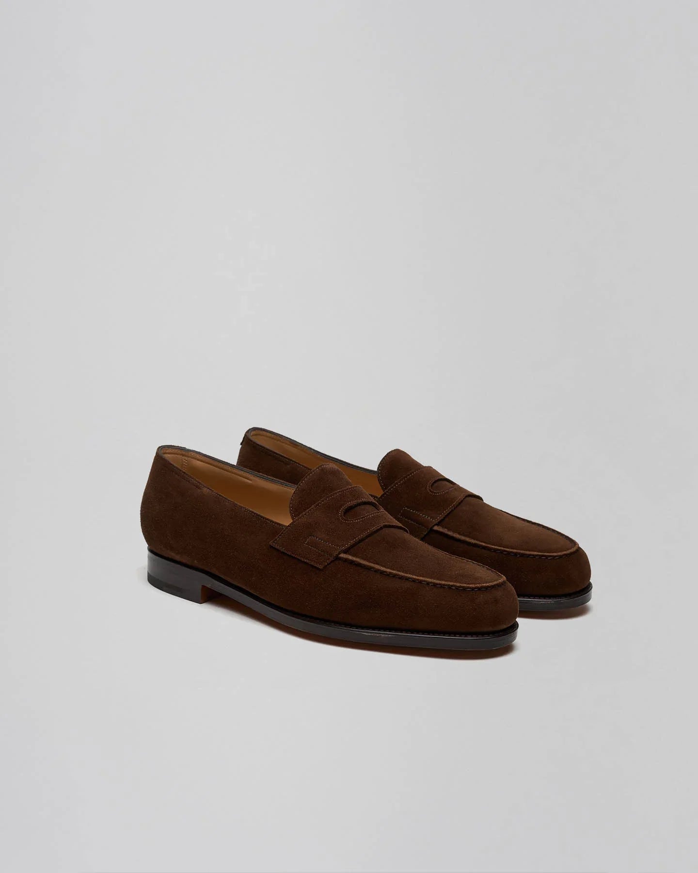 Johnlobb lopez ダークブラウンスエード UK6 John Lobb Lopez in Dark Brown Suede – The Hand