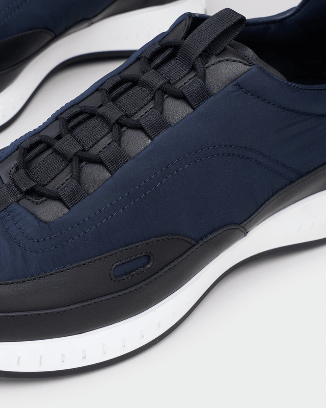 Laced Stream | Calf & Nylon | Navy