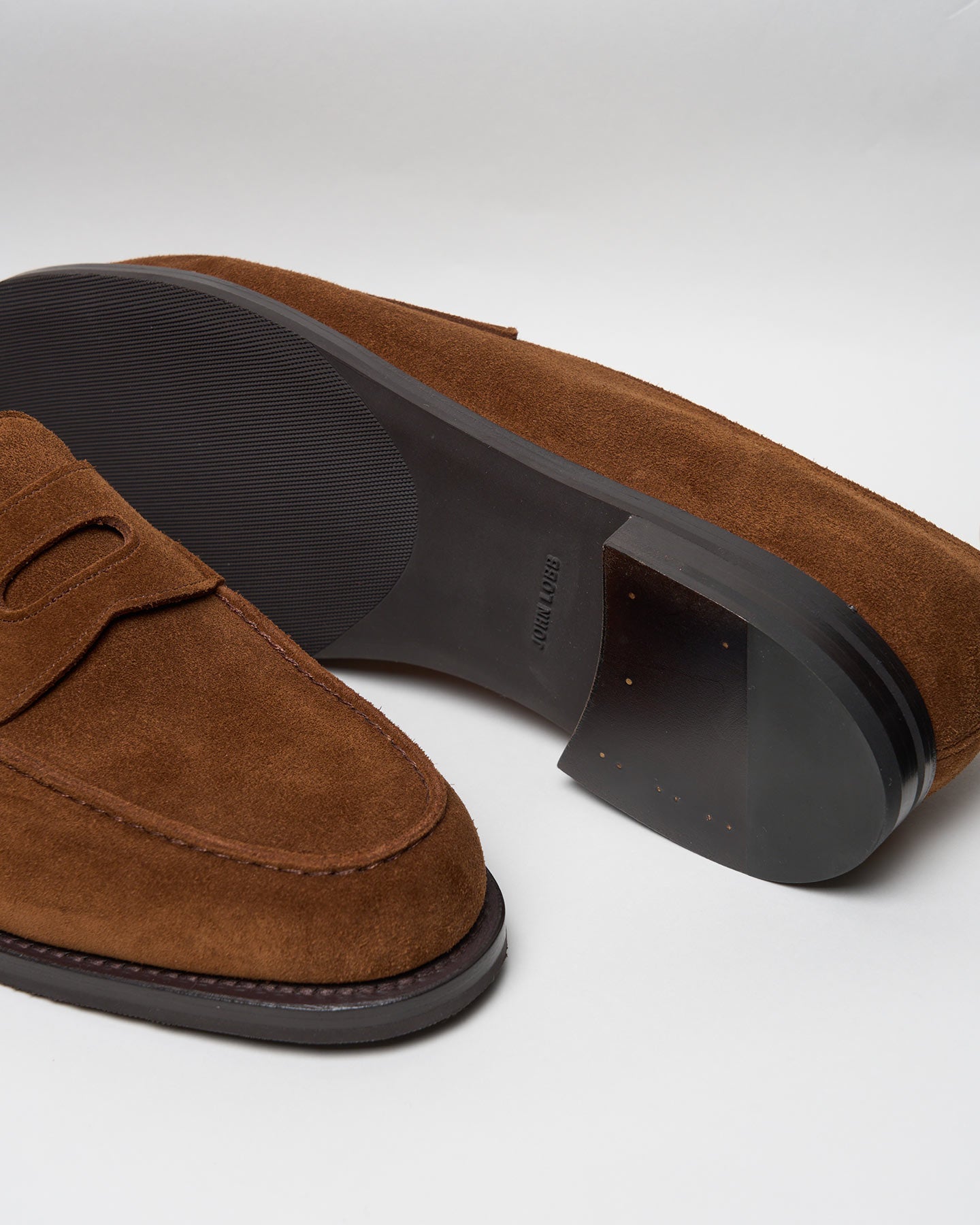 John Lobb Lopez in Parisian Brown Suede – The Hand