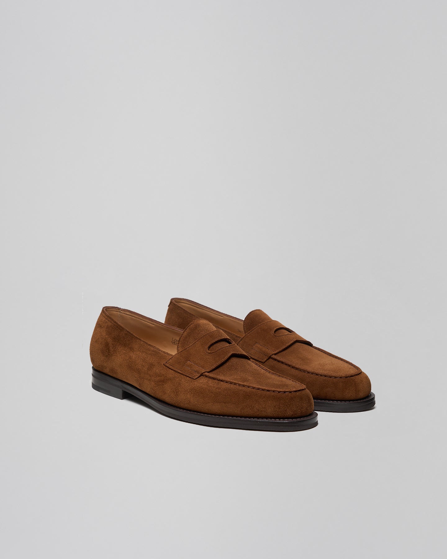 【John Lobb】LOPEZ ローファー 8EE ブラウン シボ革 John Lobb Lopez in Parisian Brown Suede – The Hand