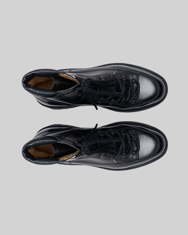 John Lobb Sommet boot in black calf, alternate view