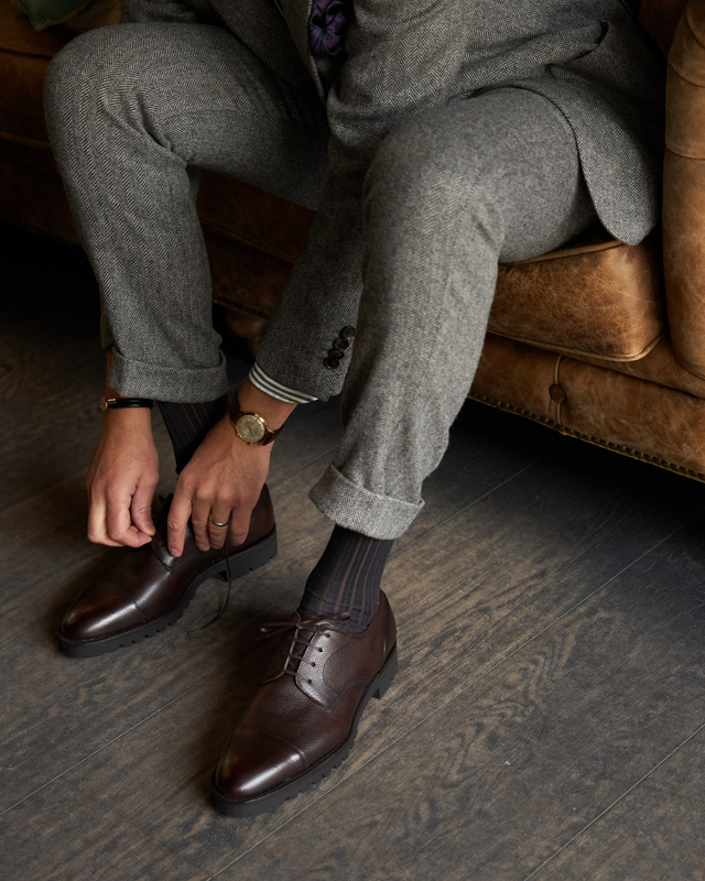 Frank Cap Toe Derby | Grain | Bister