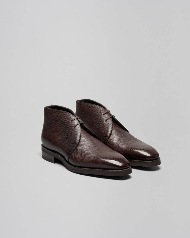 Robert Chukka Boot | Nova Nappa | Dark Chocolate