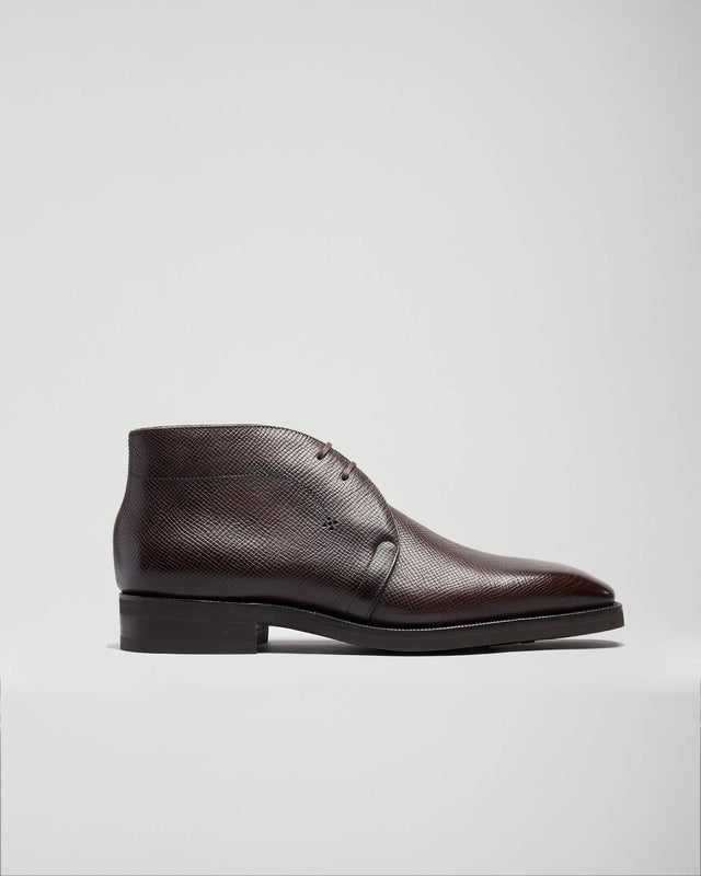 Robert Chukka Boot | Nova Nappa | Dark Chocolate