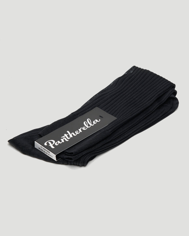 (Knee-High) Sock | Baffin | Silk | Black