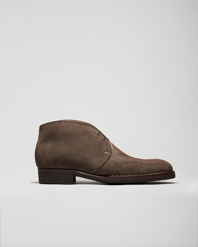 Chukka | 524 | Suede | Greige | Norvegese