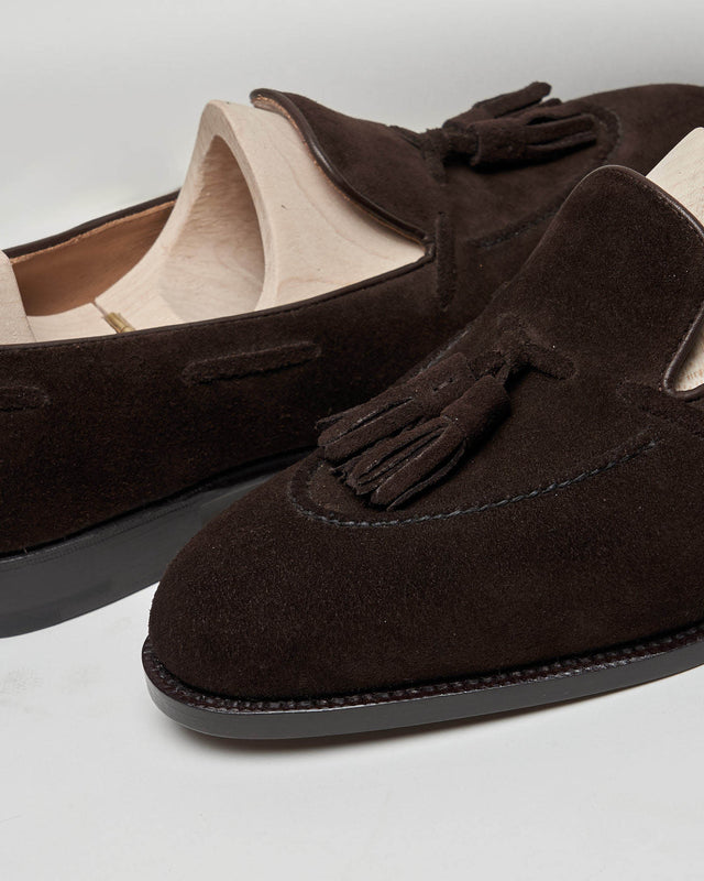 Tassel Loafer | Suede | Dark Brown | 643