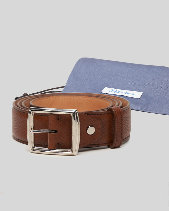 Stefano Bemer - Belt | Arlington | Walnut - Belts