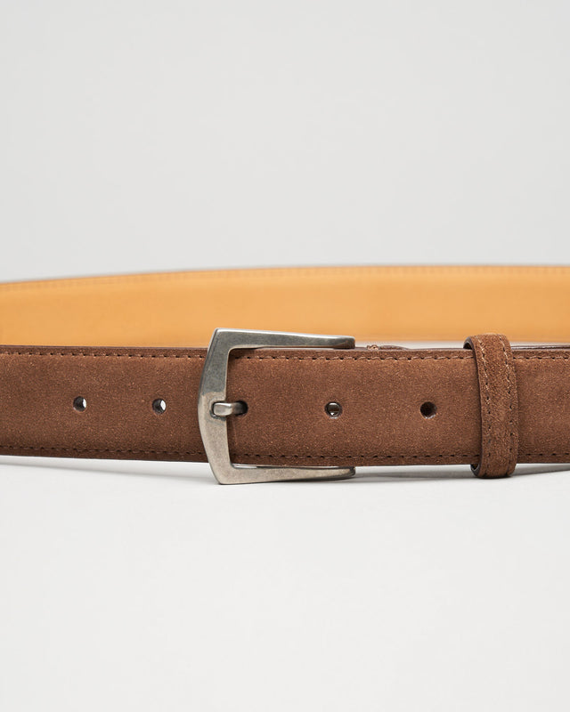 Belt | Suede | Raw Umber