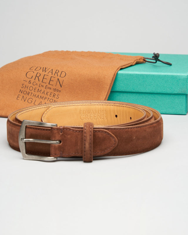 Belt | Suede | Snuff