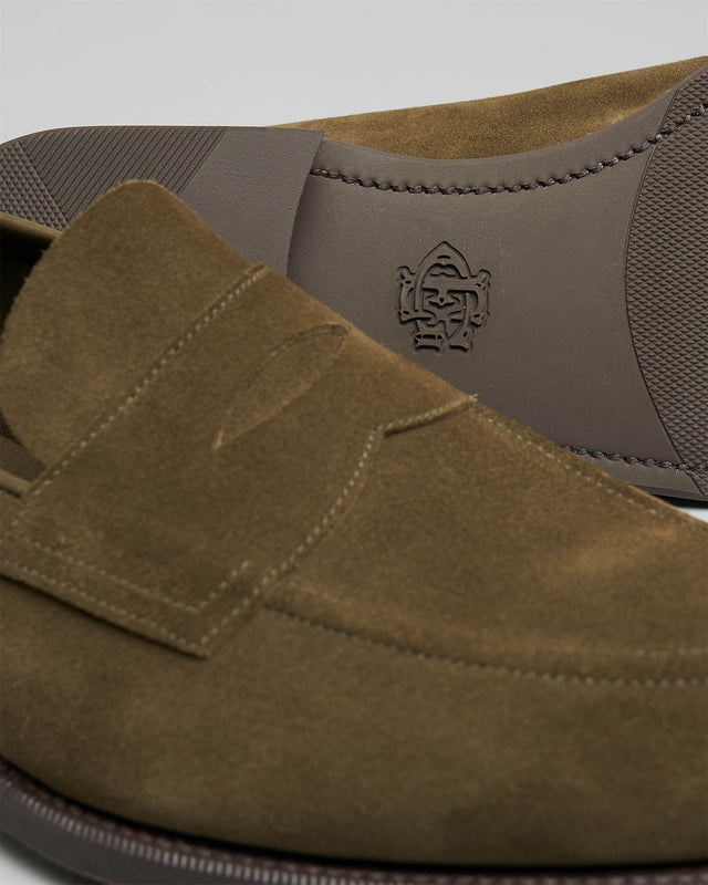 Piccadilly | Unlined | Suede | Army Green