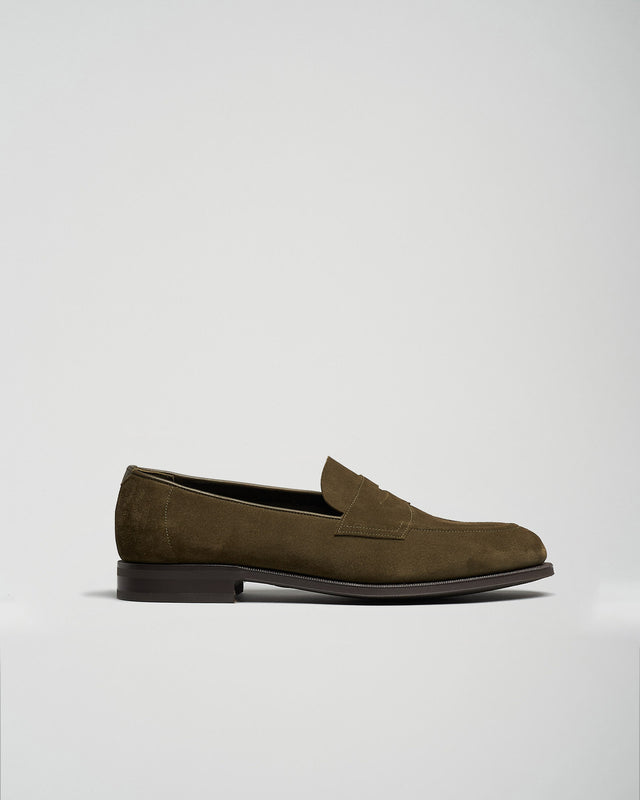 Piccadilly | Unlined | Suede | Army Green