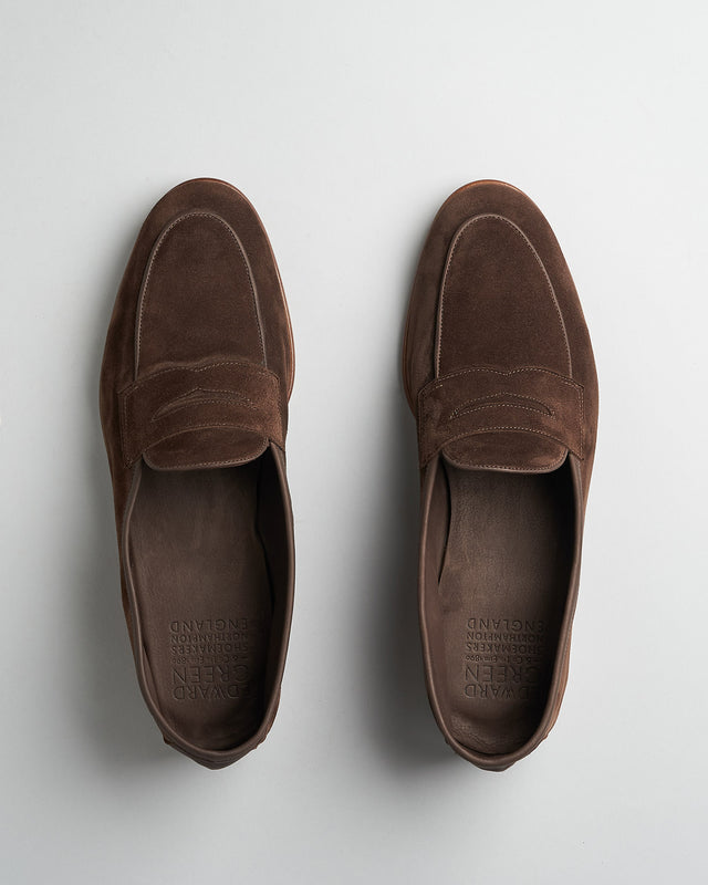 Polperro | Unlined | Suede | Brown Pepper