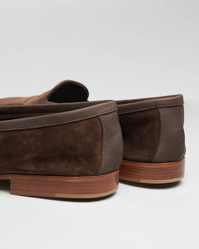 Polperro | Unlined | Suede | Brown Pepper