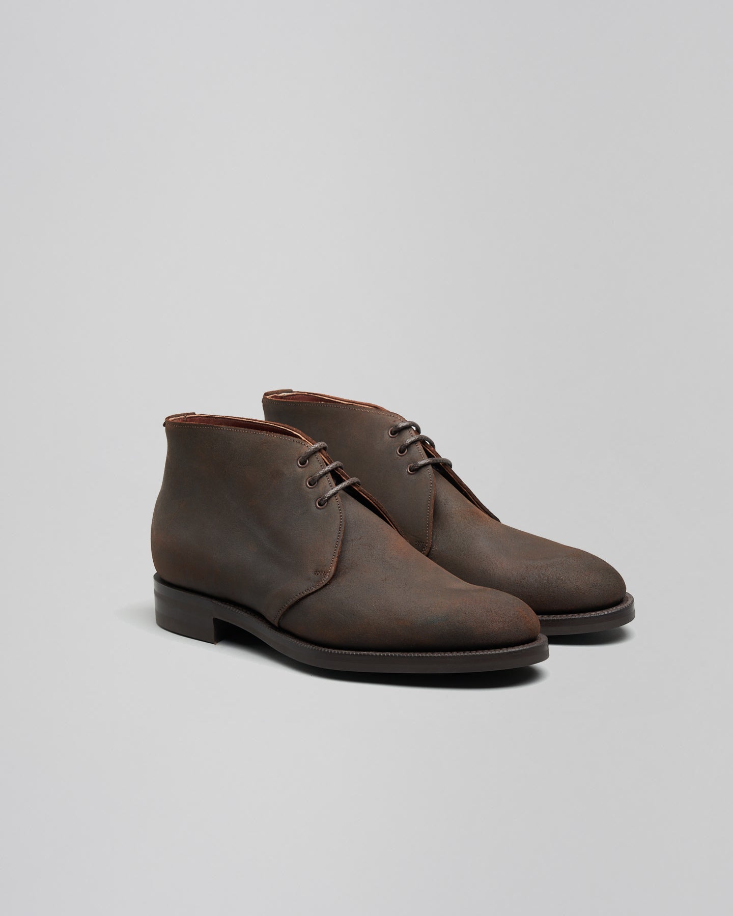Mocassins Edward Green En Daim Marron - Pointure 40,5 EU (6,5 UK) - Occasion