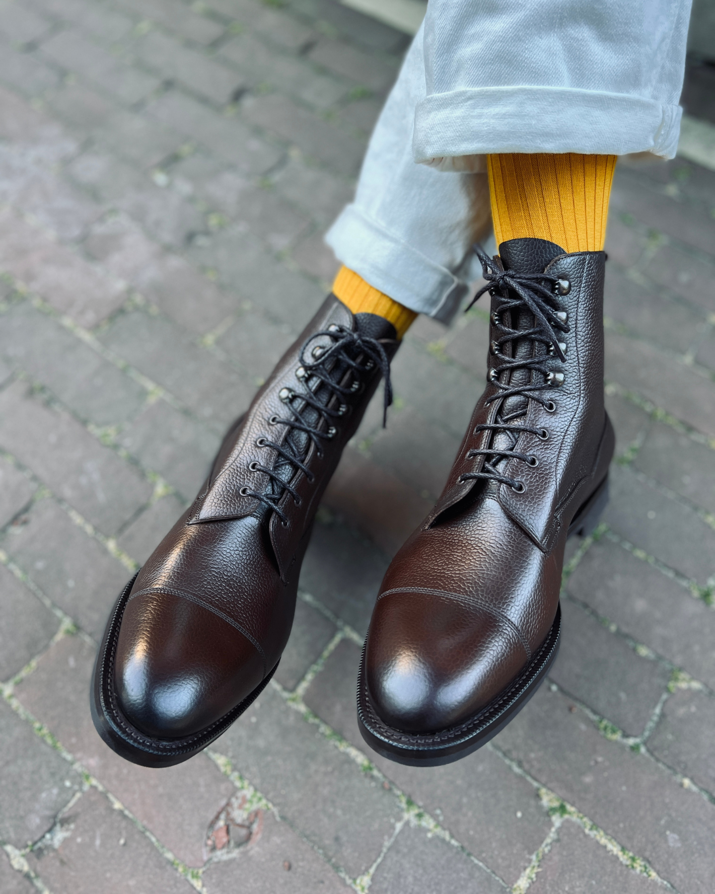 The Hand - Edward Green Galway Country Calf Walnut