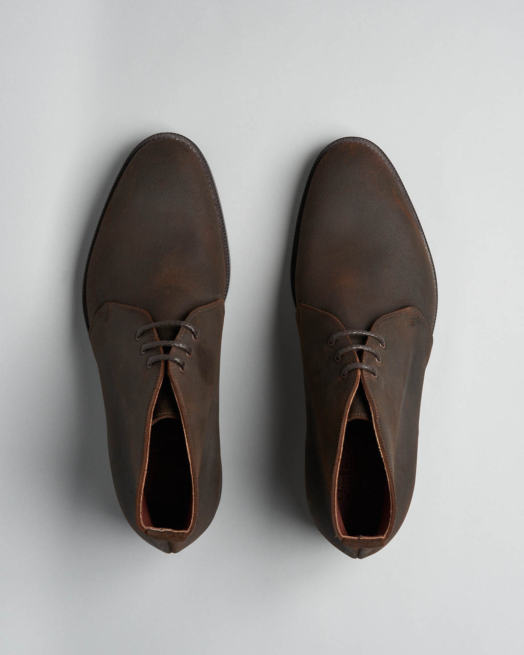 Edward Green | Lanark | Wax Suede | Iron | The Hand