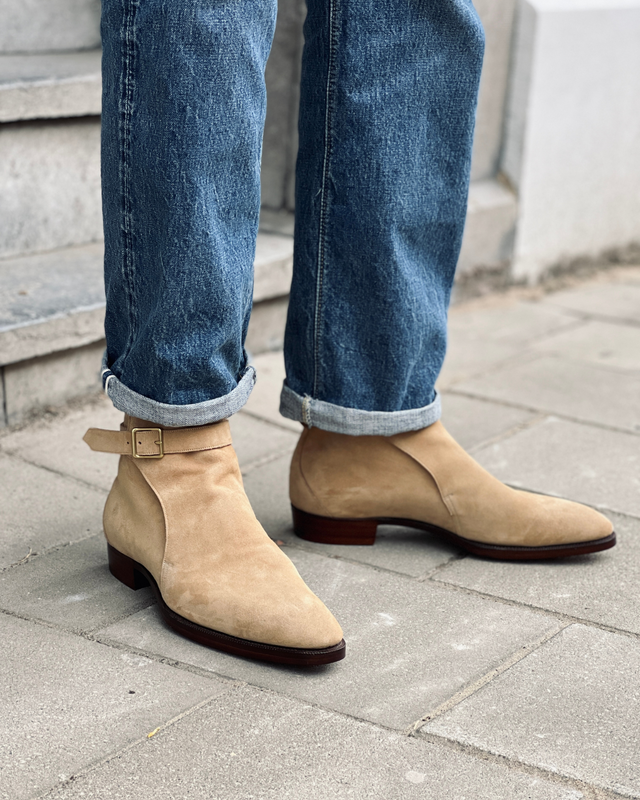 London Boot | Suede | Sandstone