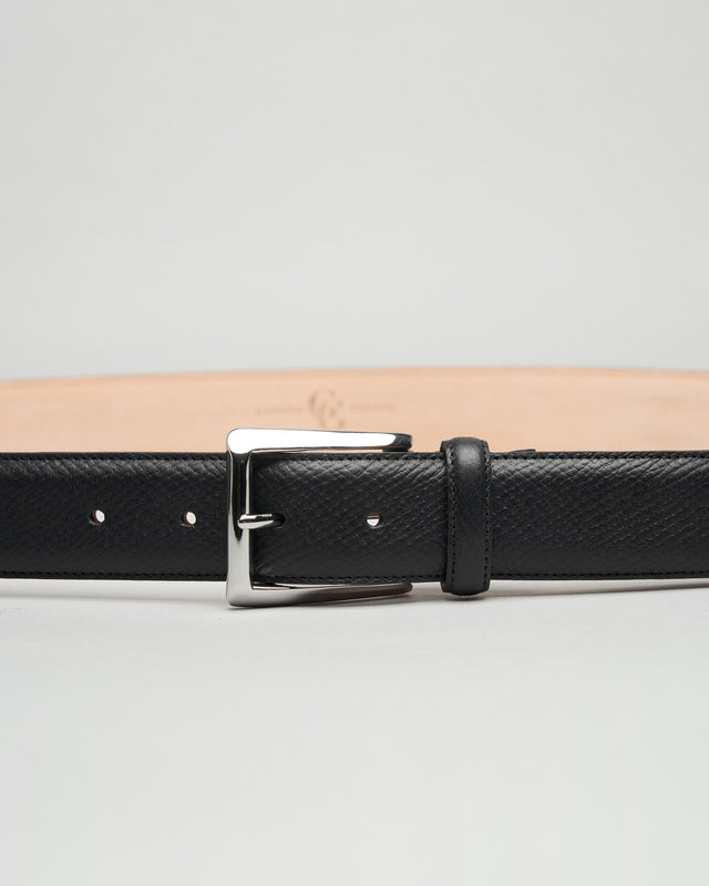 Belt | Hatch Grain | Black