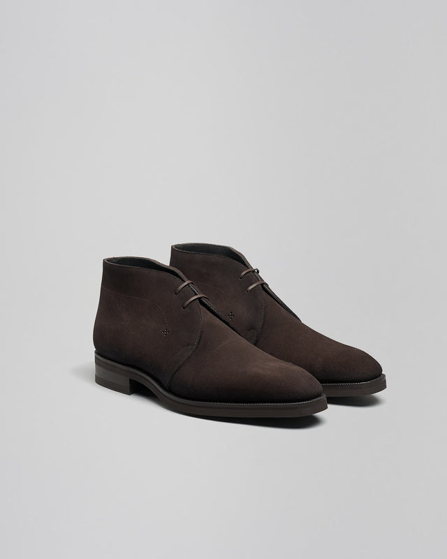 Robert Chukka Boot | Suede | Dark Brown